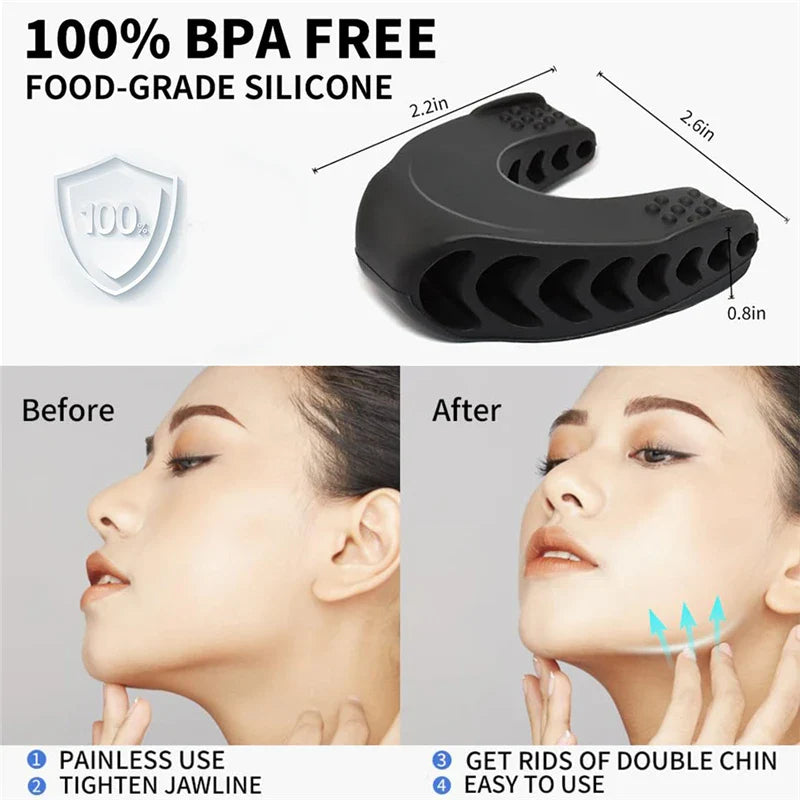 U-Shape Jaw Exerciser Tool – 3 Levels of Resistance