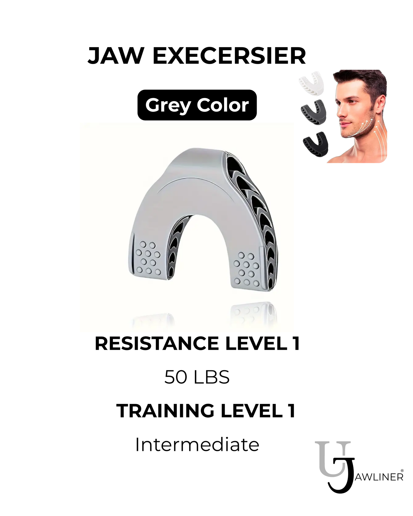 U Shape Jaw Exerciser - Intermediate Level