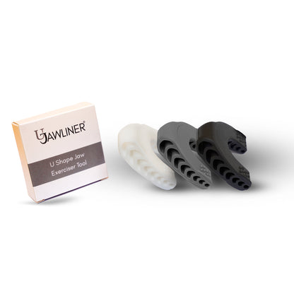U Shape Jaw Exerciser – 3 Levels of Resistance